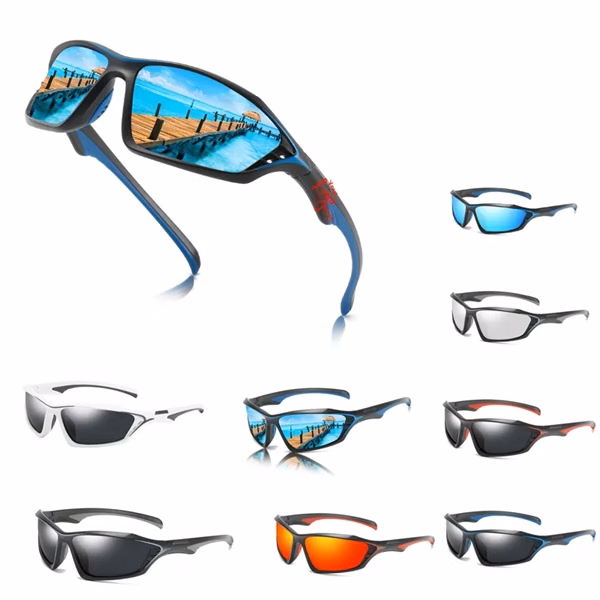 Custom Nylon Wraparound Sunglasses with 100% UV Protection — Sport & Outdoor Eyewear