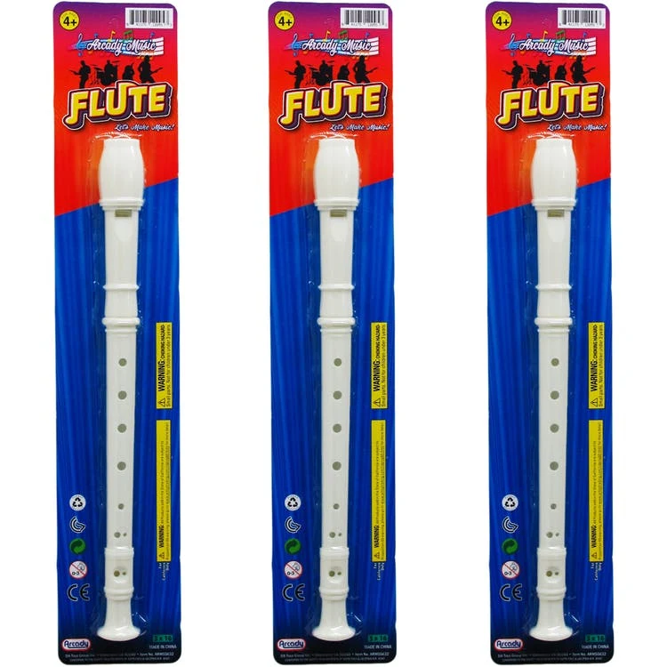 Musical Flute Recorders 12" 1