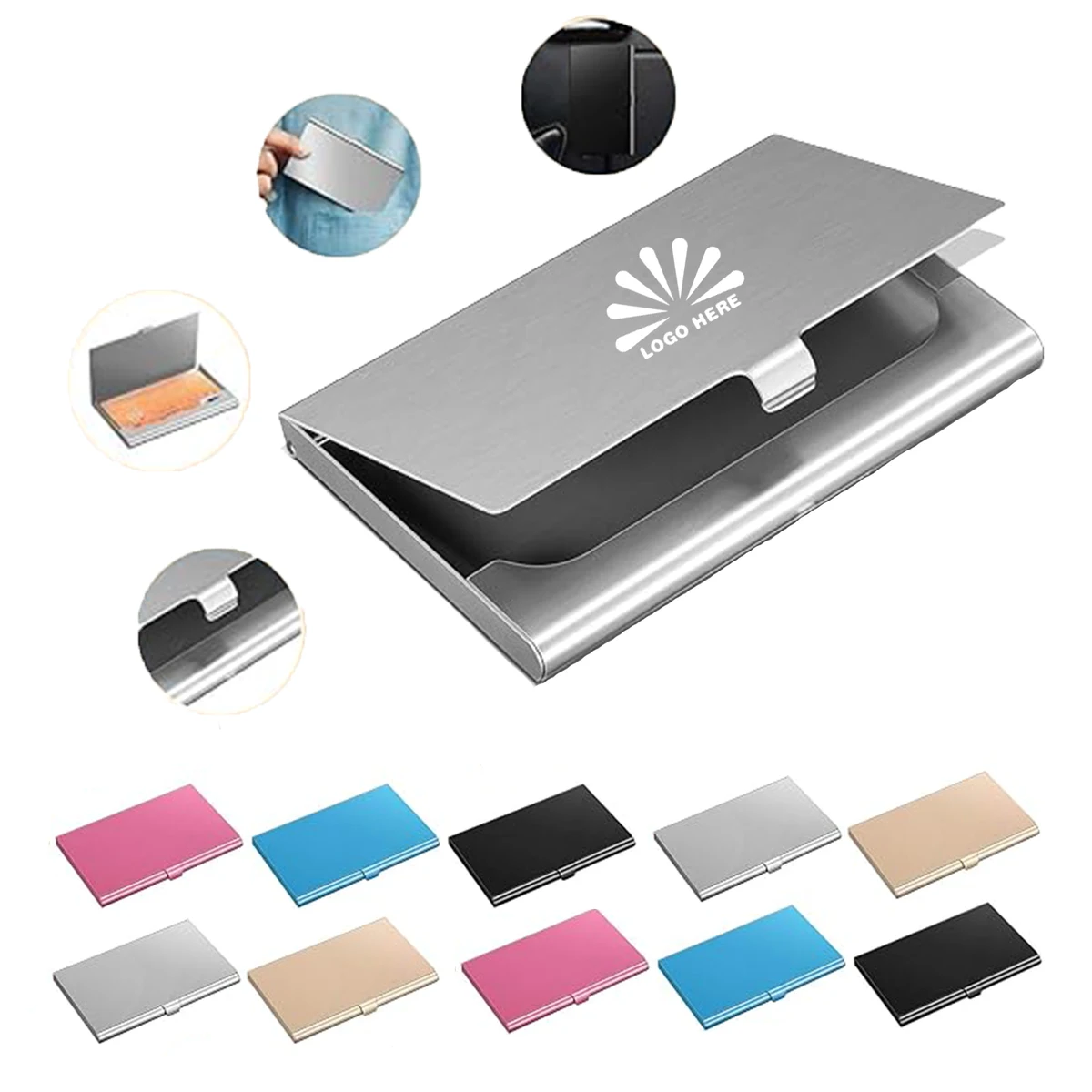 Professional Pocket Card Holder for Name Card Credit Card 1