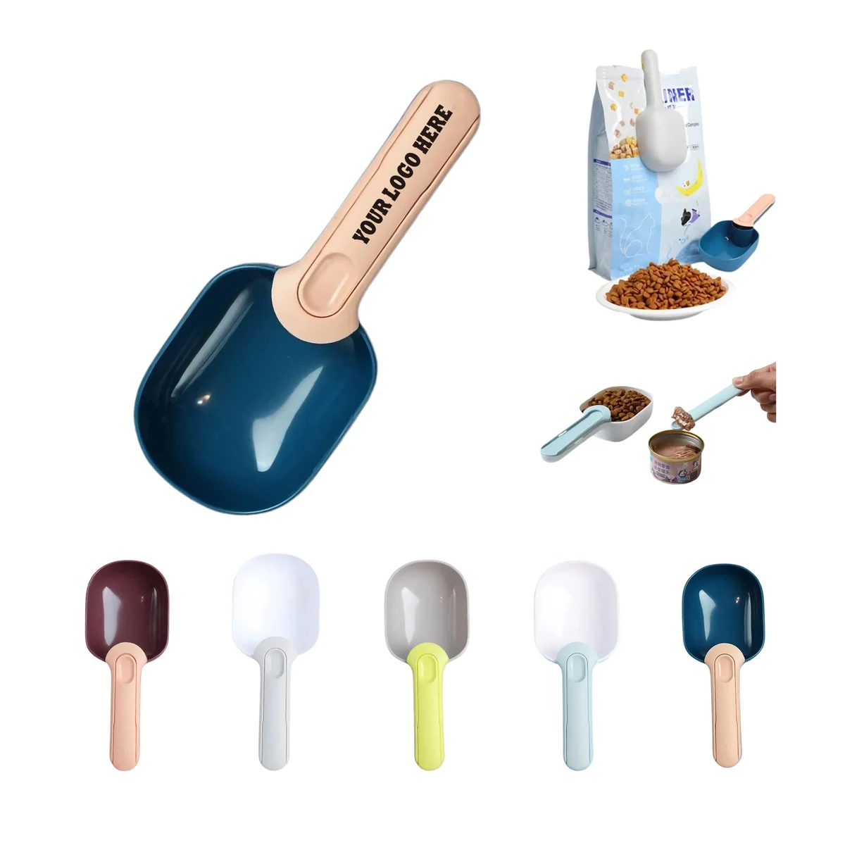 Pet Food Scoops With Clip MOQ50 1