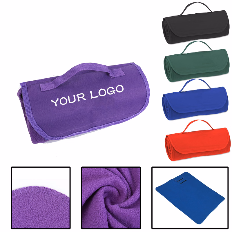 MOQ 20 PCS Custom Logo Picnic Blanket
