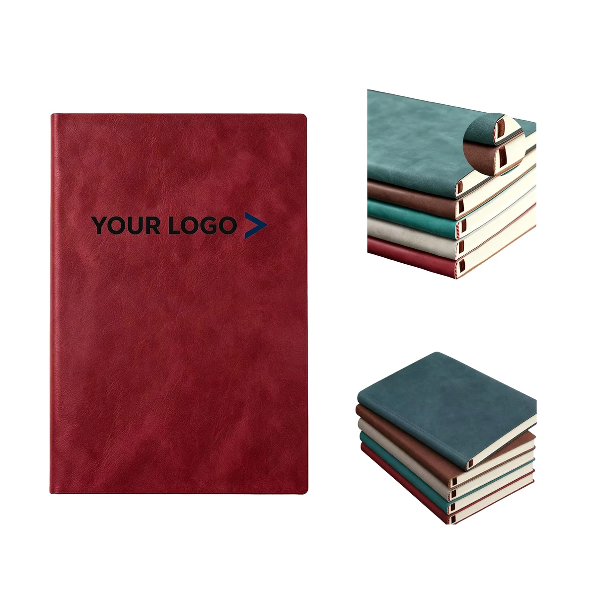 Premium Leather Customizable Office Writing Journal 1