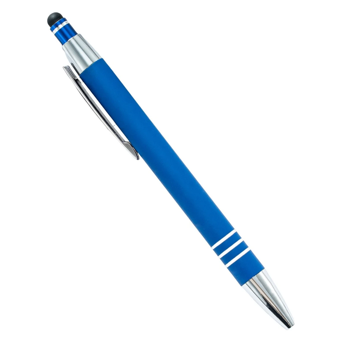 Metal Touch Screen Ballpoint Pen With Press Design 5.4" 1