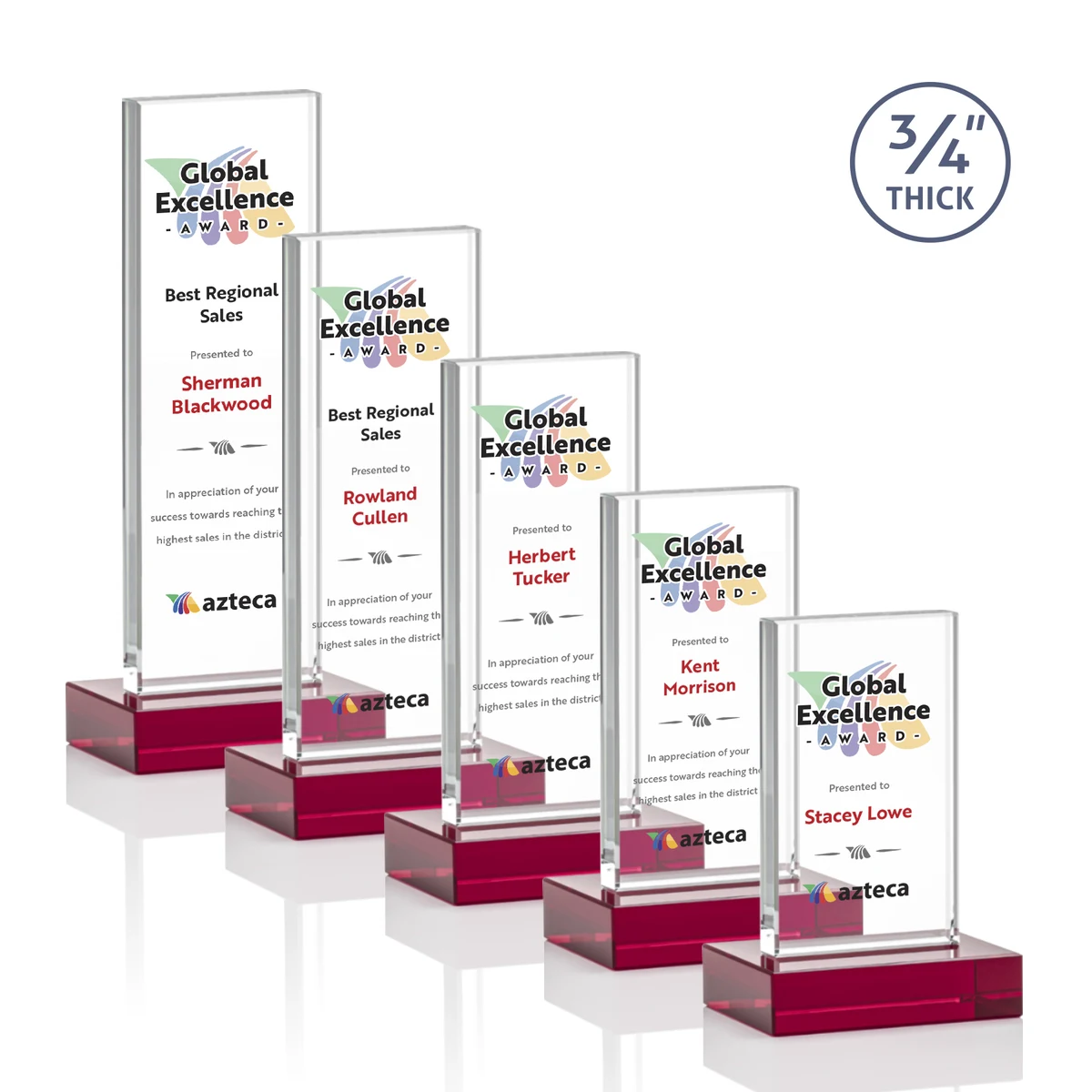 Holmes VividPrint™ Award - Red 1
