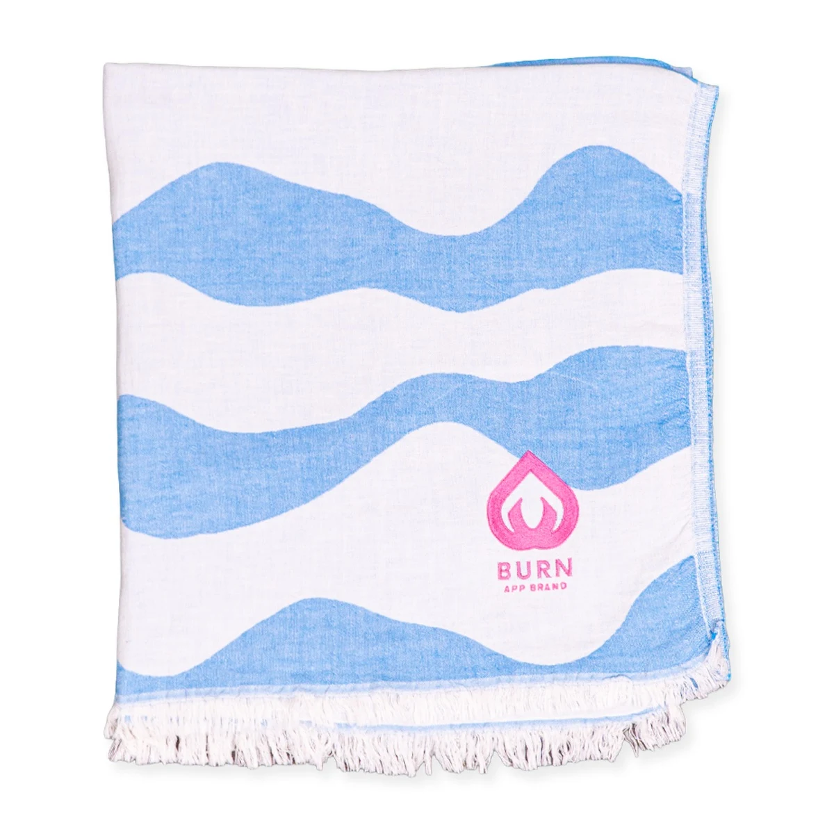 Wavy Stripes Double Faced Peshtemal Towel 1