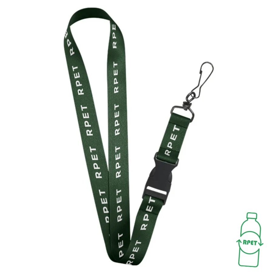RPET Screen Printed Buckle Release Pet Leash with Snap 1