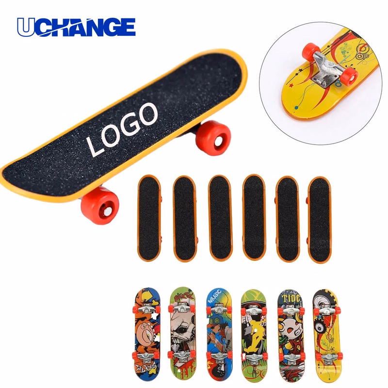 Mini Fingerboard Alloy Skateboard Desk Toy for Finger Sports & Collectibles