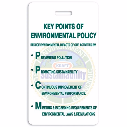 USA Made Laminated Event Tag (2"x 3.5") Rectangle