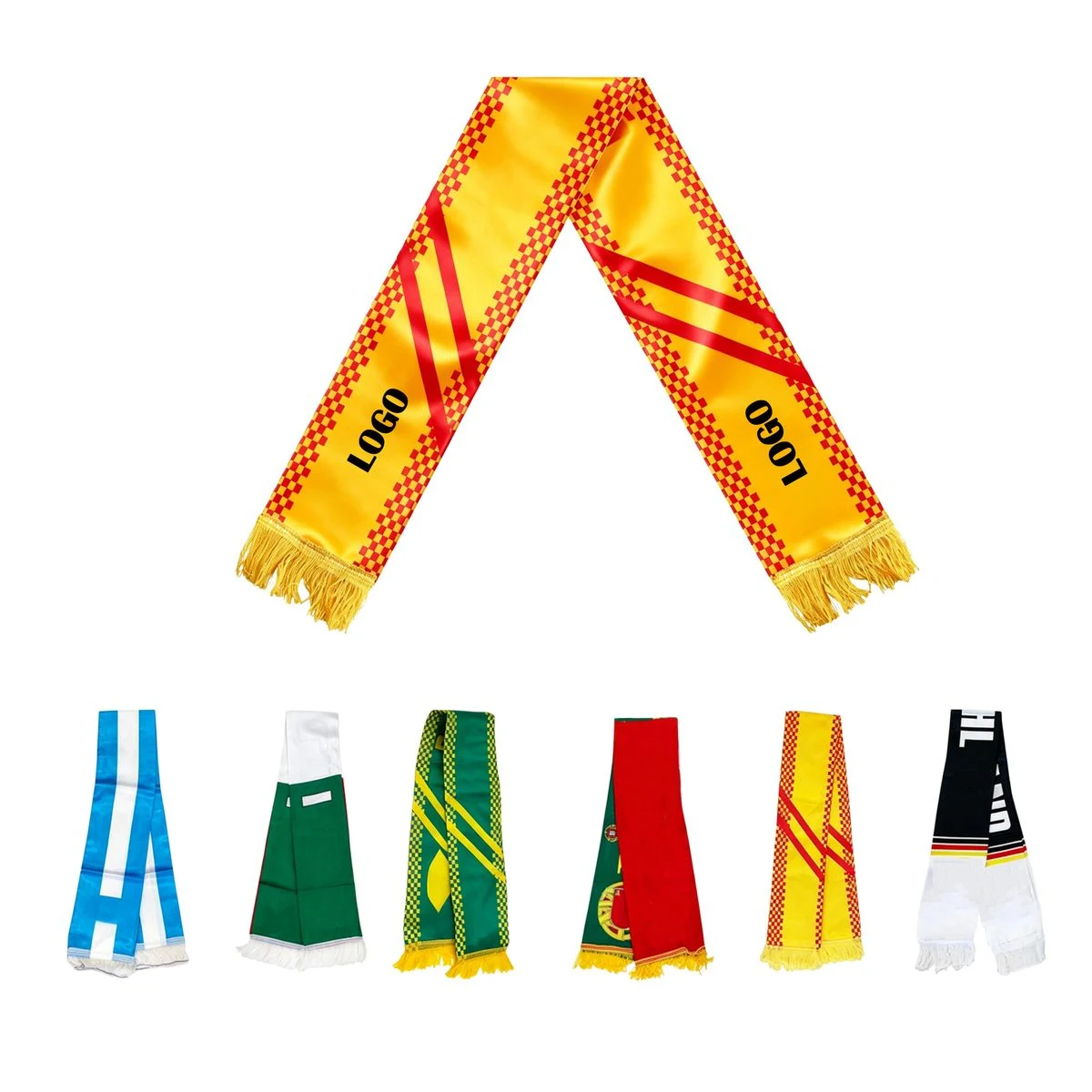 Fan Tassel Scarf 1