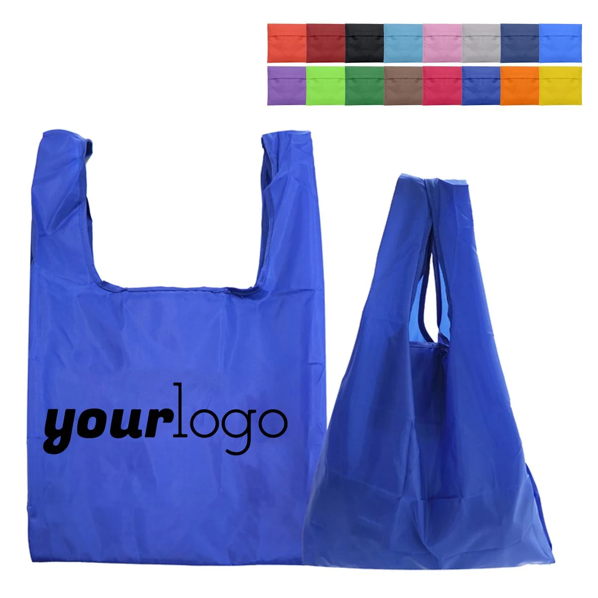 Foldable Extra Large Grocery Tote Bag, custom tote bag with logo imprint 1