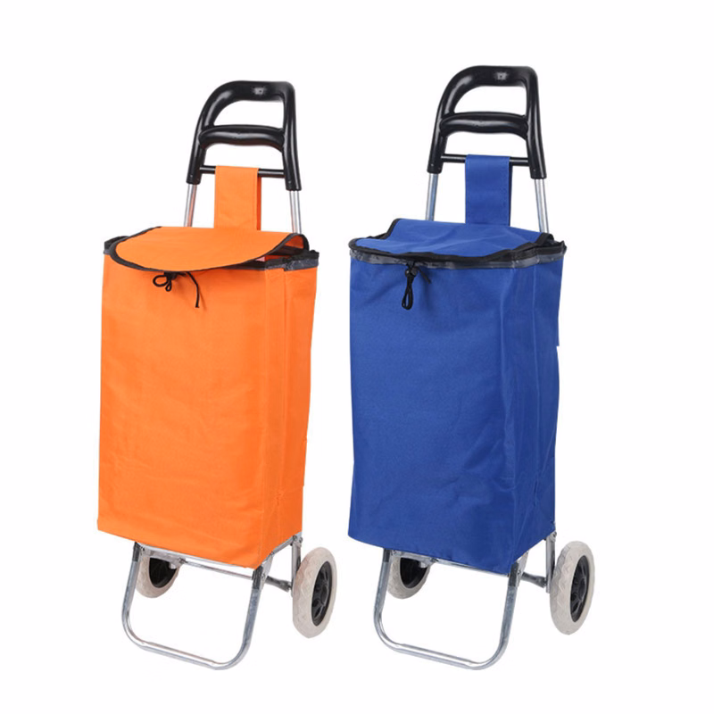 Folding Shopping Trolley Bag With Wheels