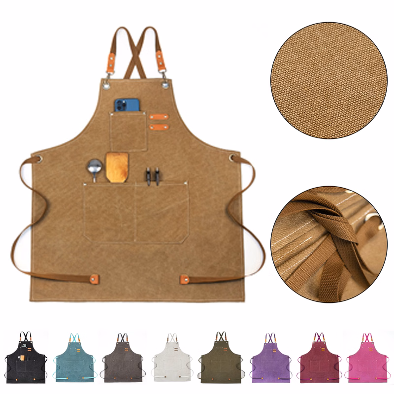 Denim Chef apron