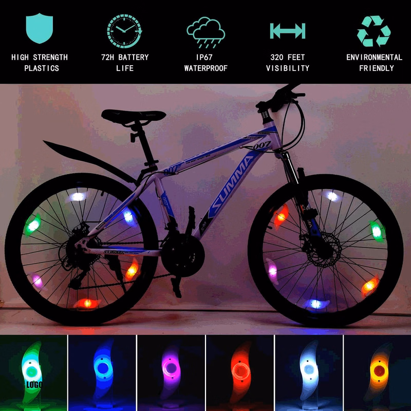 Bike Wheel Lights/Bicycle Warning Lamp