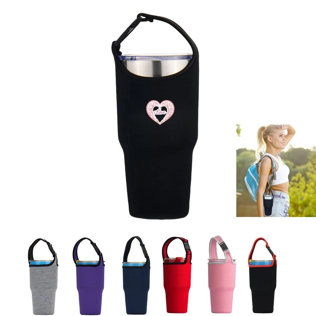 30oz Tumbler Carrier Holder Pouch 1