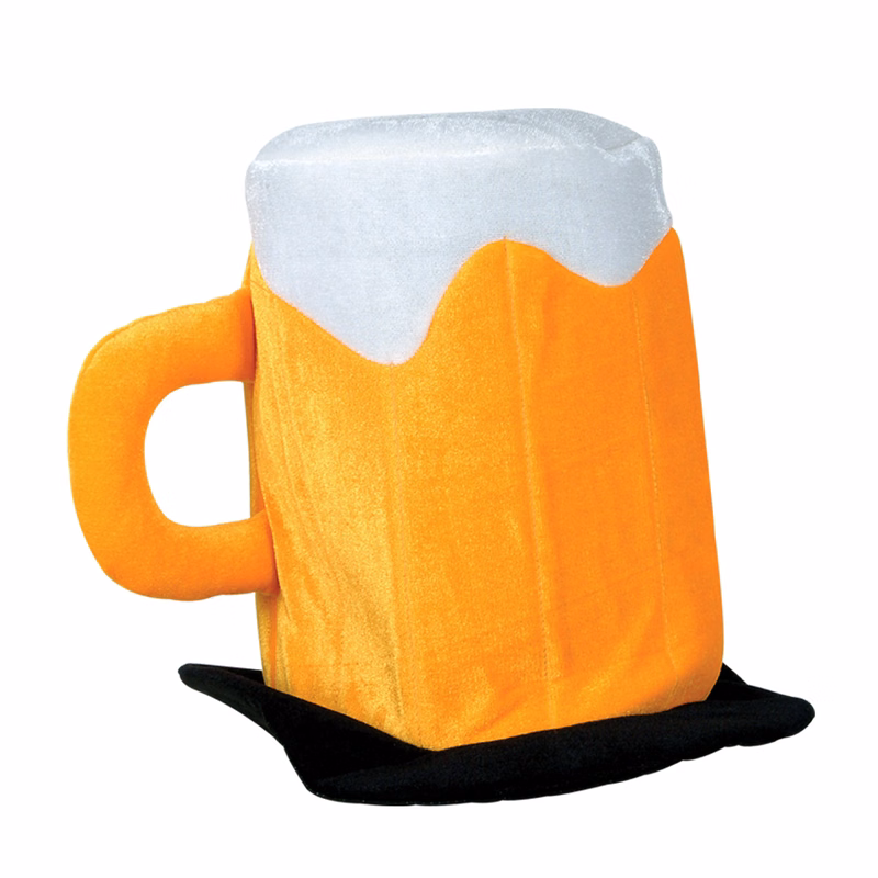 Plush Beer Mug Hat