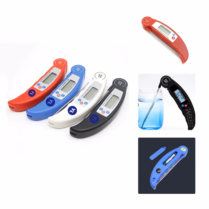 Digital Food Thermometer Probe Kitchen BBQ
