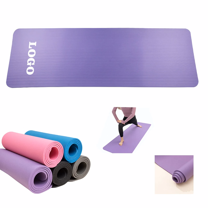 NBR Yoga Mat With Handles MOQ 50pcs