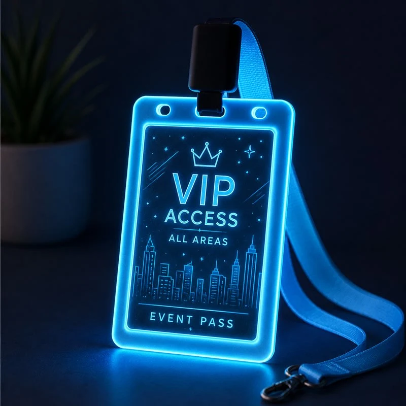 Glow Badge Holder 1