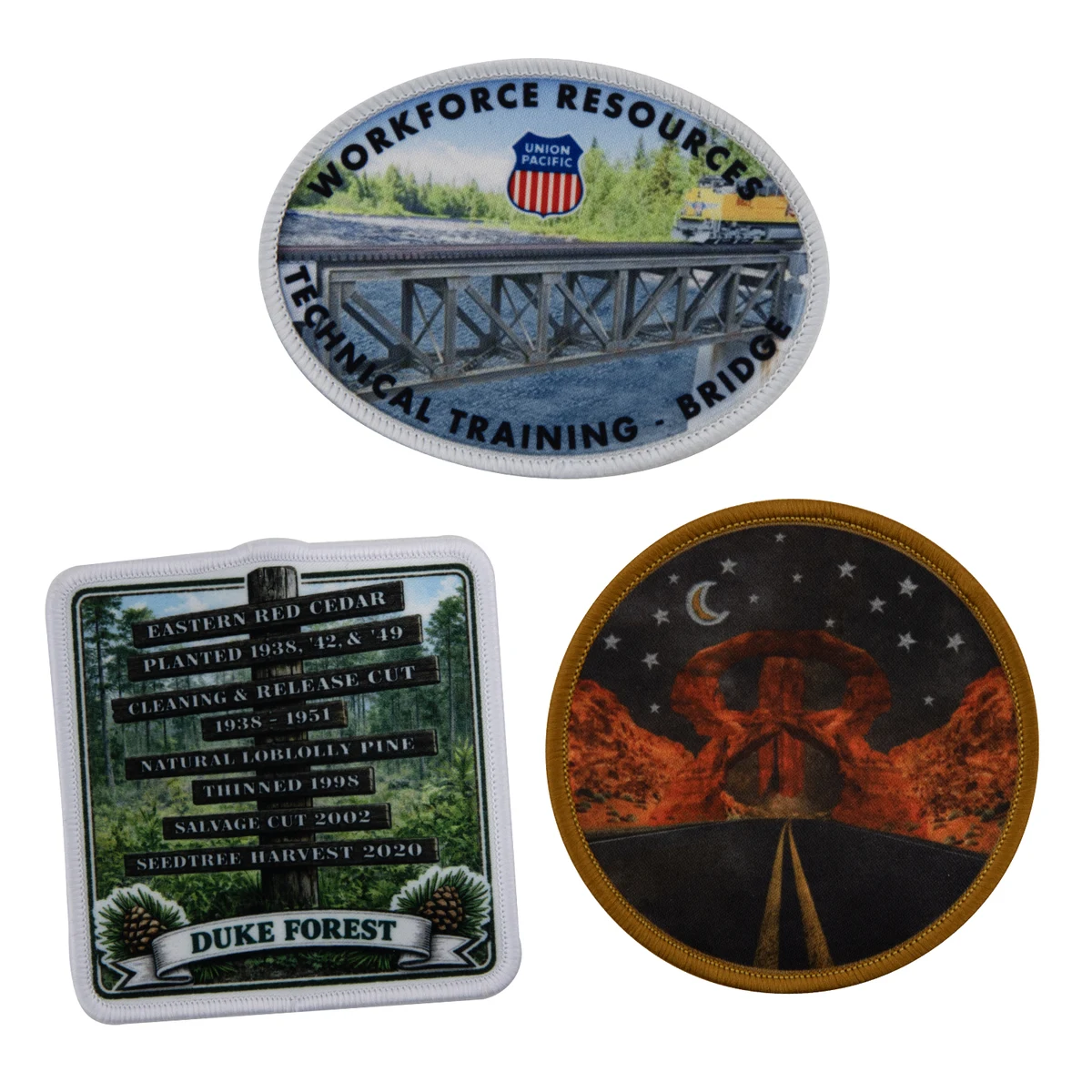 3.5" Dye Sublimated Patch 1