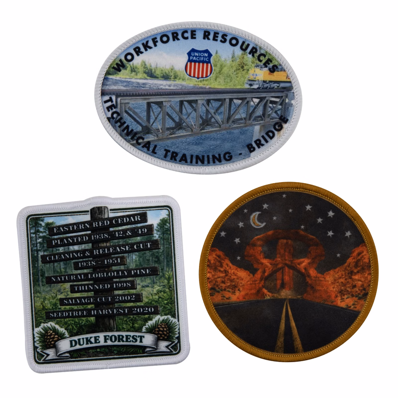 3.5" Dye Sublimated Patch