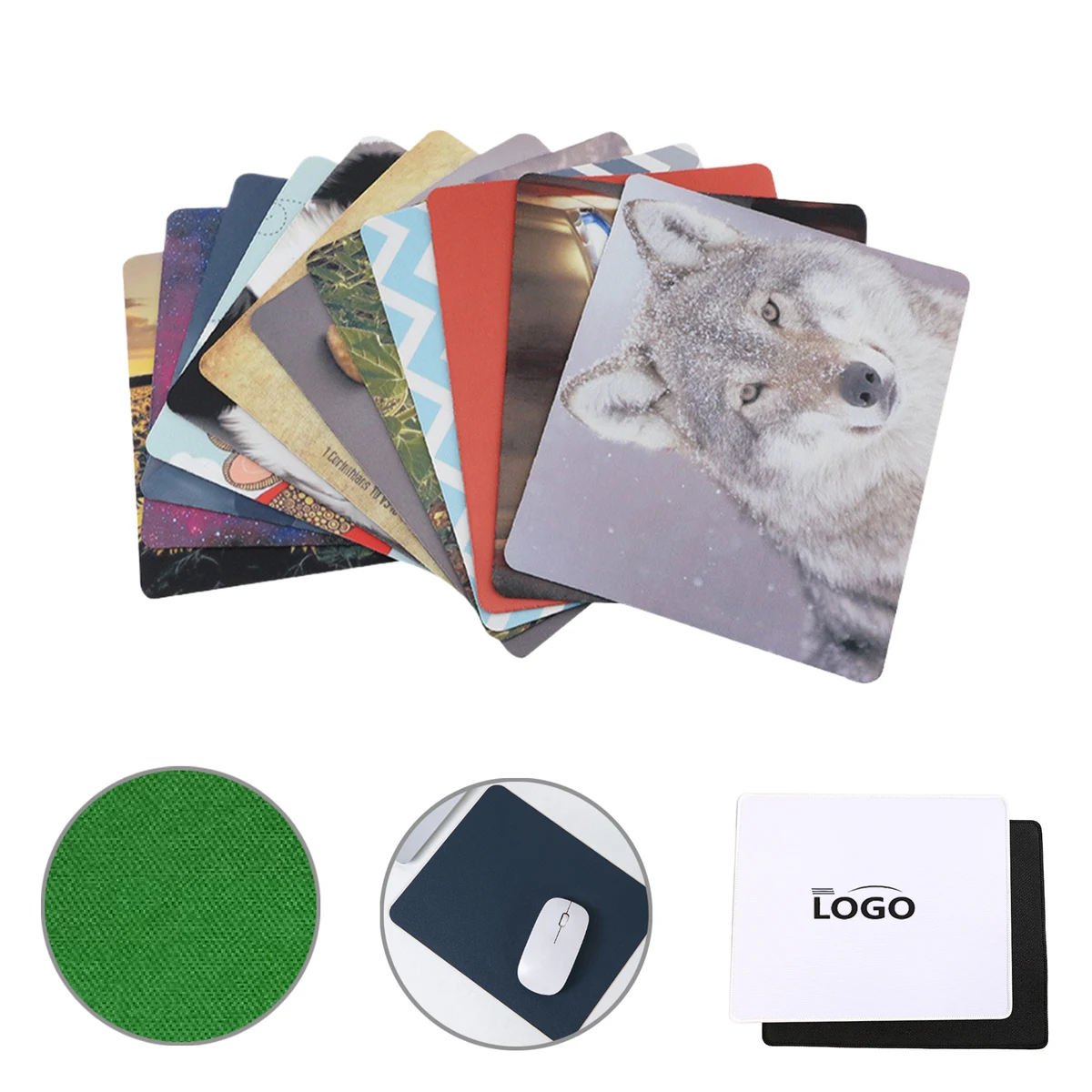 MOQ100 Custom Blank Gaming Mouse Pads in Various Sizes 1