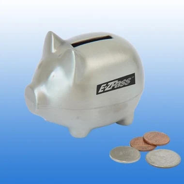 SMALL PIG BANK BRUSHED FINISH 1
