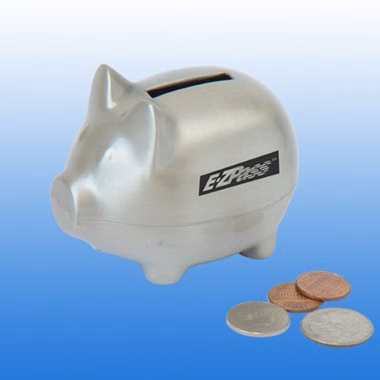 SMALL PIG BANK BRUSHED FINISH