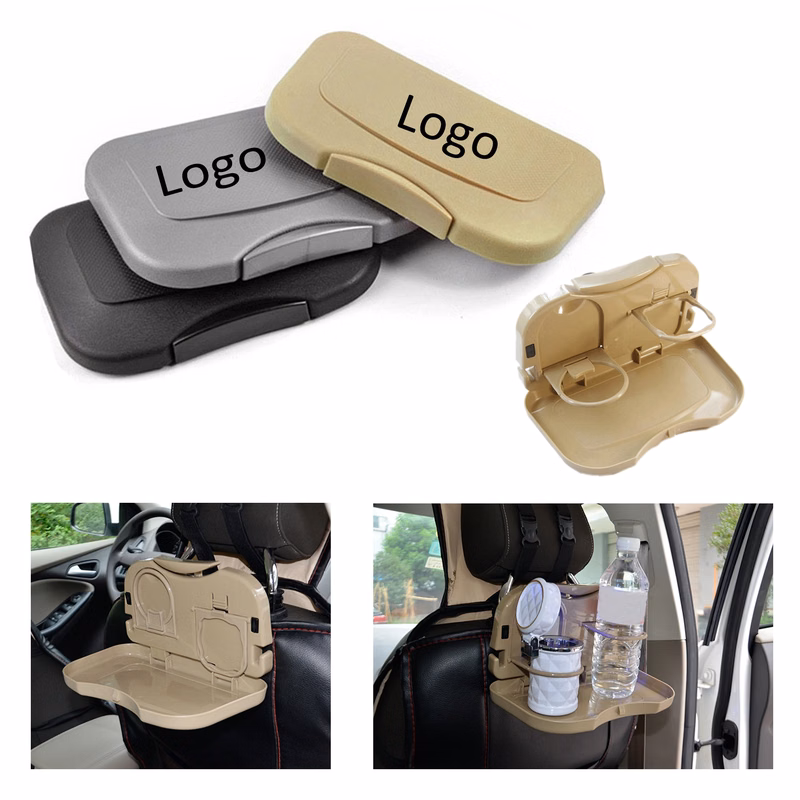Car Seat Back Mounts Tray Folding Food Table