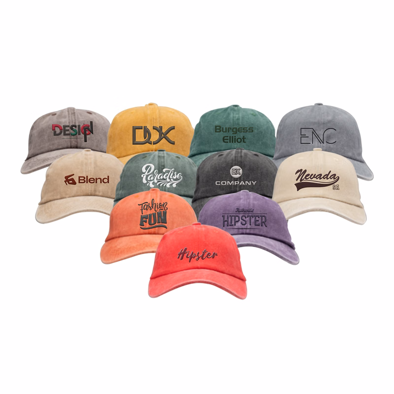 Rush - Washed Cotton Baseball Cap - 6 Panel