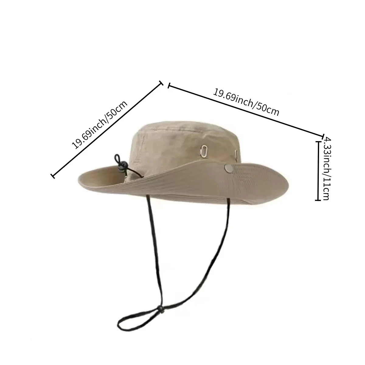 Wide Brim Outdoor Sun Protection Boonie Hat 1