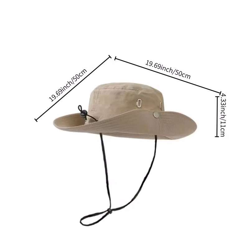 Wide Brim Outdoor Sun Protection Boonie Hat