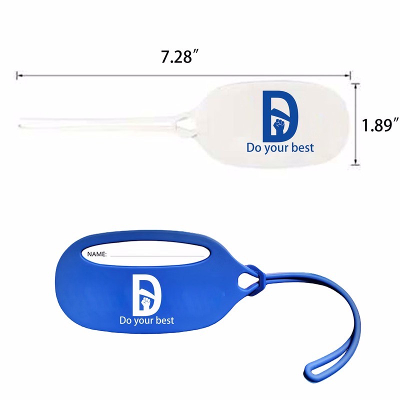 Travel Essentials Silicone Bag Tag