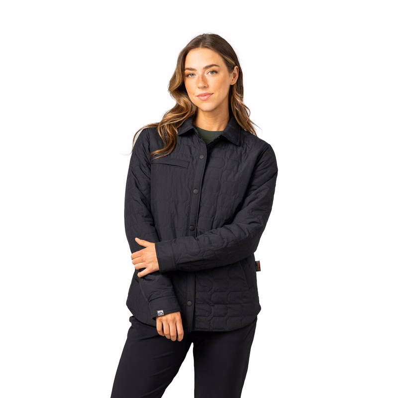 Storm Creek Women's Artisan 100 GSM Insulated Quilted Shirt Jacket