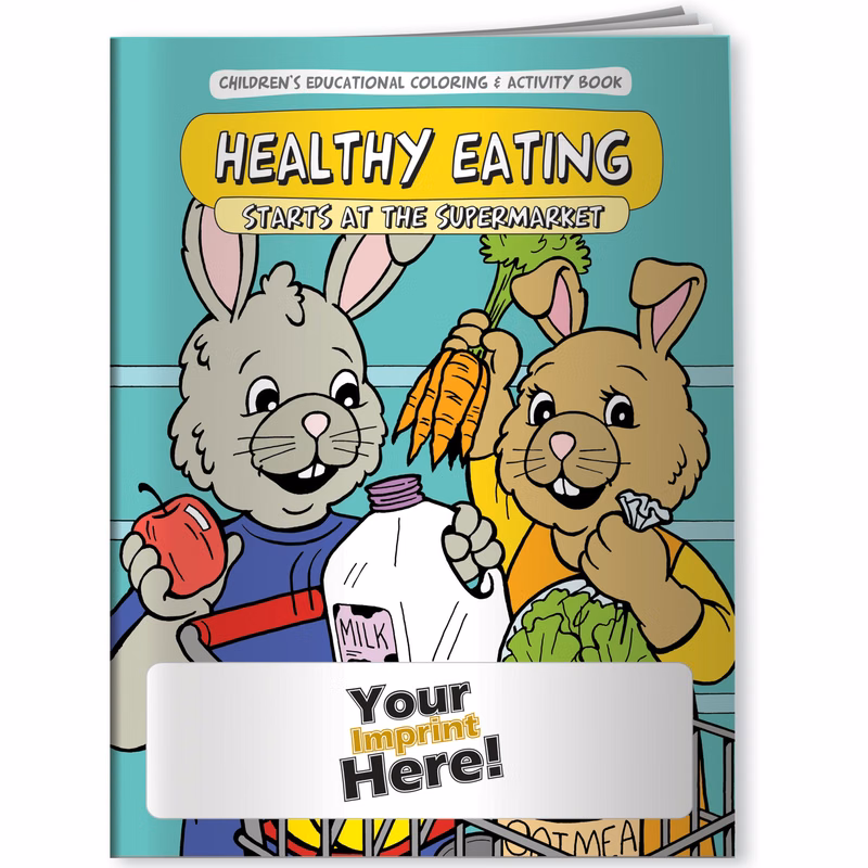 Coloring Book - Healthy Eating Starts at the Supermarket