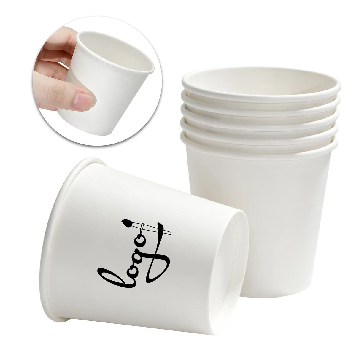 5oz Disposable Paper Tasting Cup 1