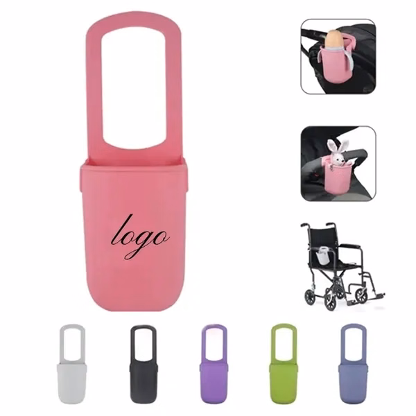 Foldable Silicone Cup Holder for Commutes, Fitness and Travel