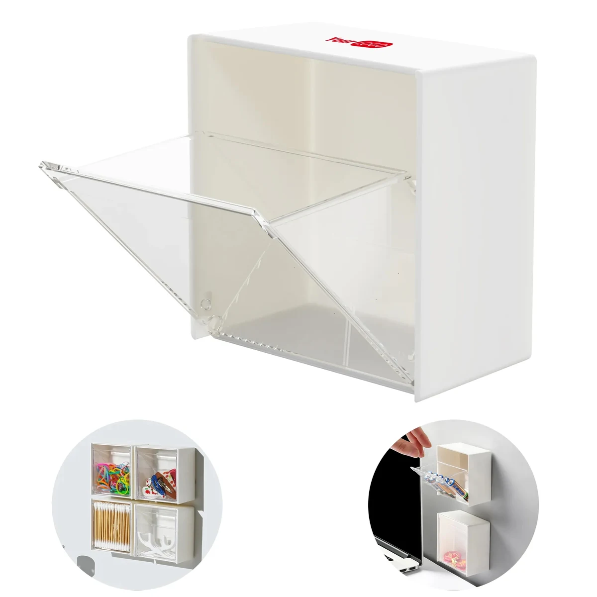 Plastic Punch-Free Clamshell Storage Box 1
