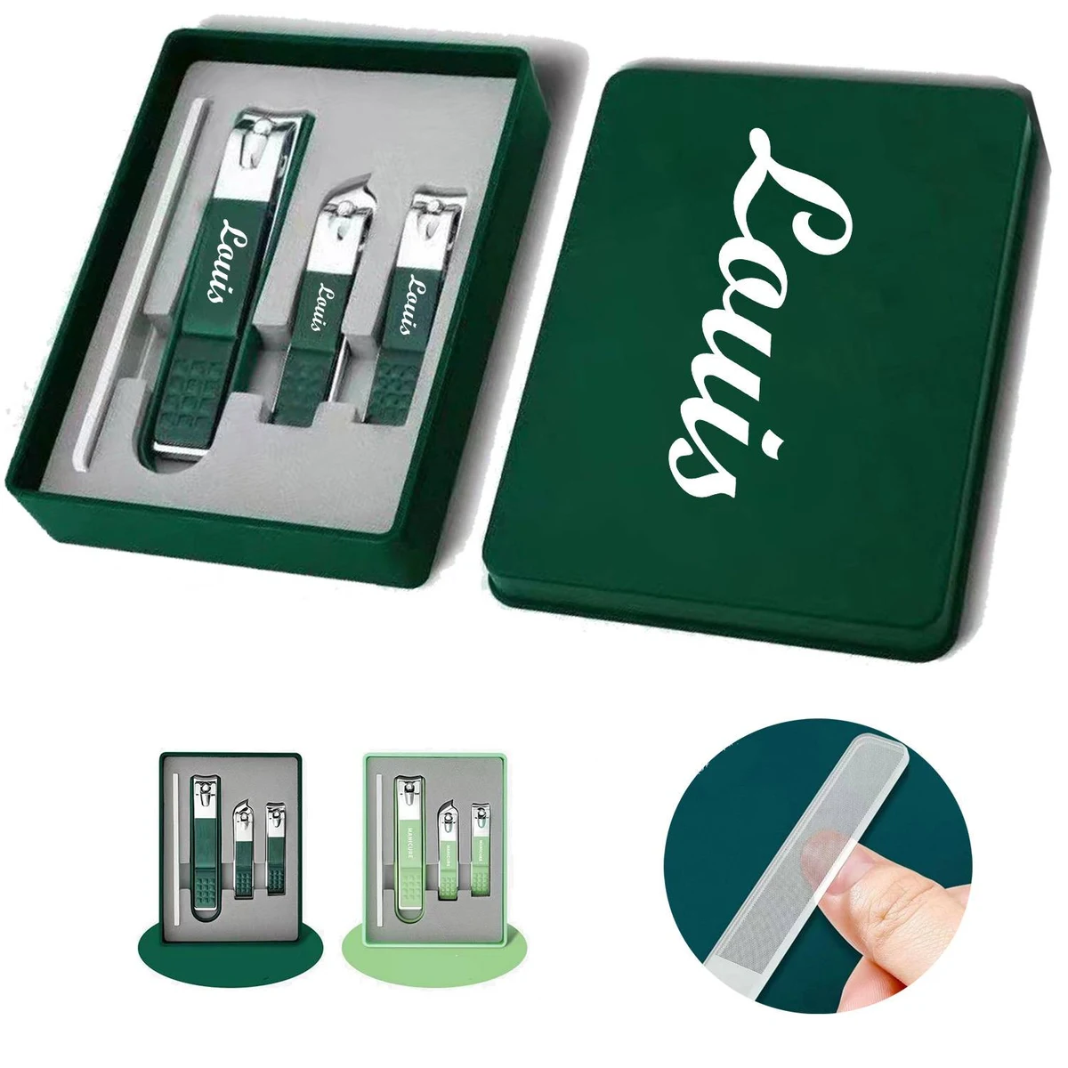 4pcs Stainless Steel Nail Clipper Set 1