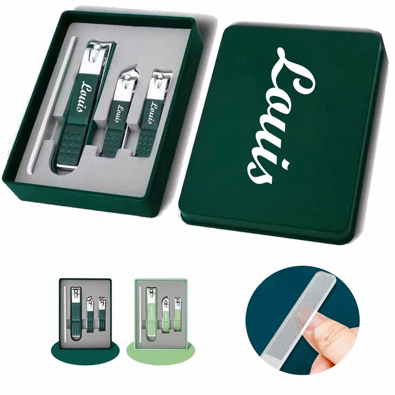 4pcs Stainless Steel Nail Clipper Set
