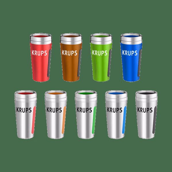 Dual-Grip Travel Tumbler - 15 Oz.