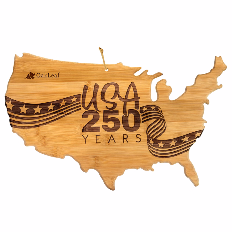 Limited Edition USA 250th Anniversary Cutting and Serving Board
