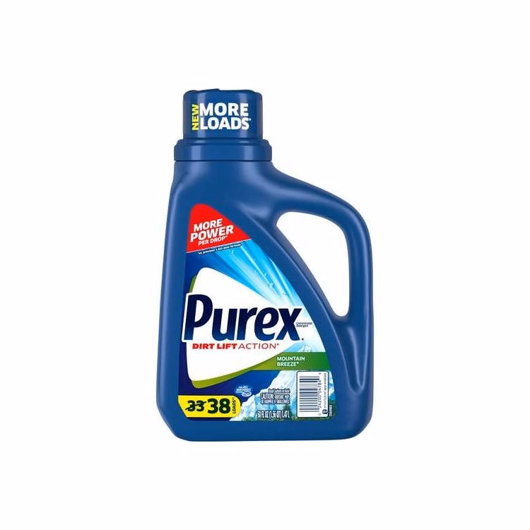 Purex Mountain Scent Liquid Detergent - 6 Pack