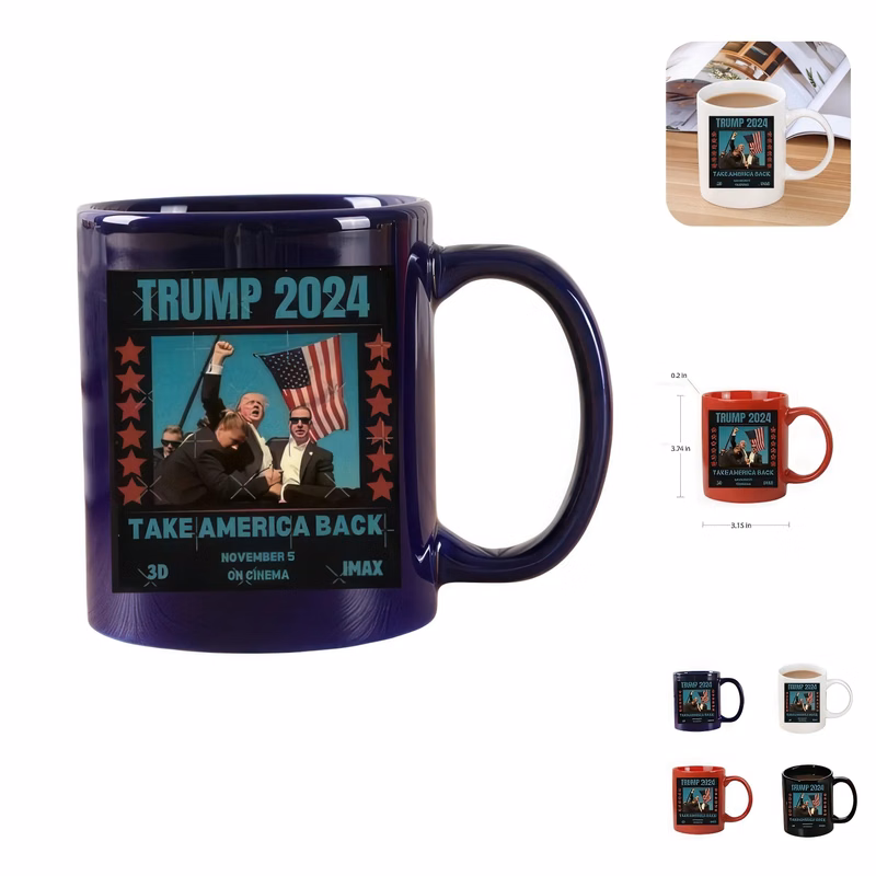 Trump Make America Back Ceramic Coffee Mug