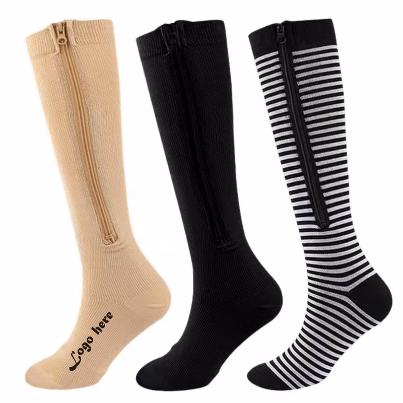 Zippered Compression Socks