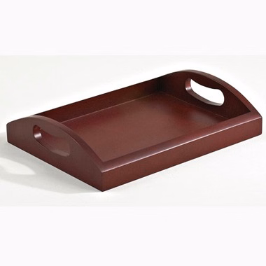 Rosewood Tray with Solid Bottom