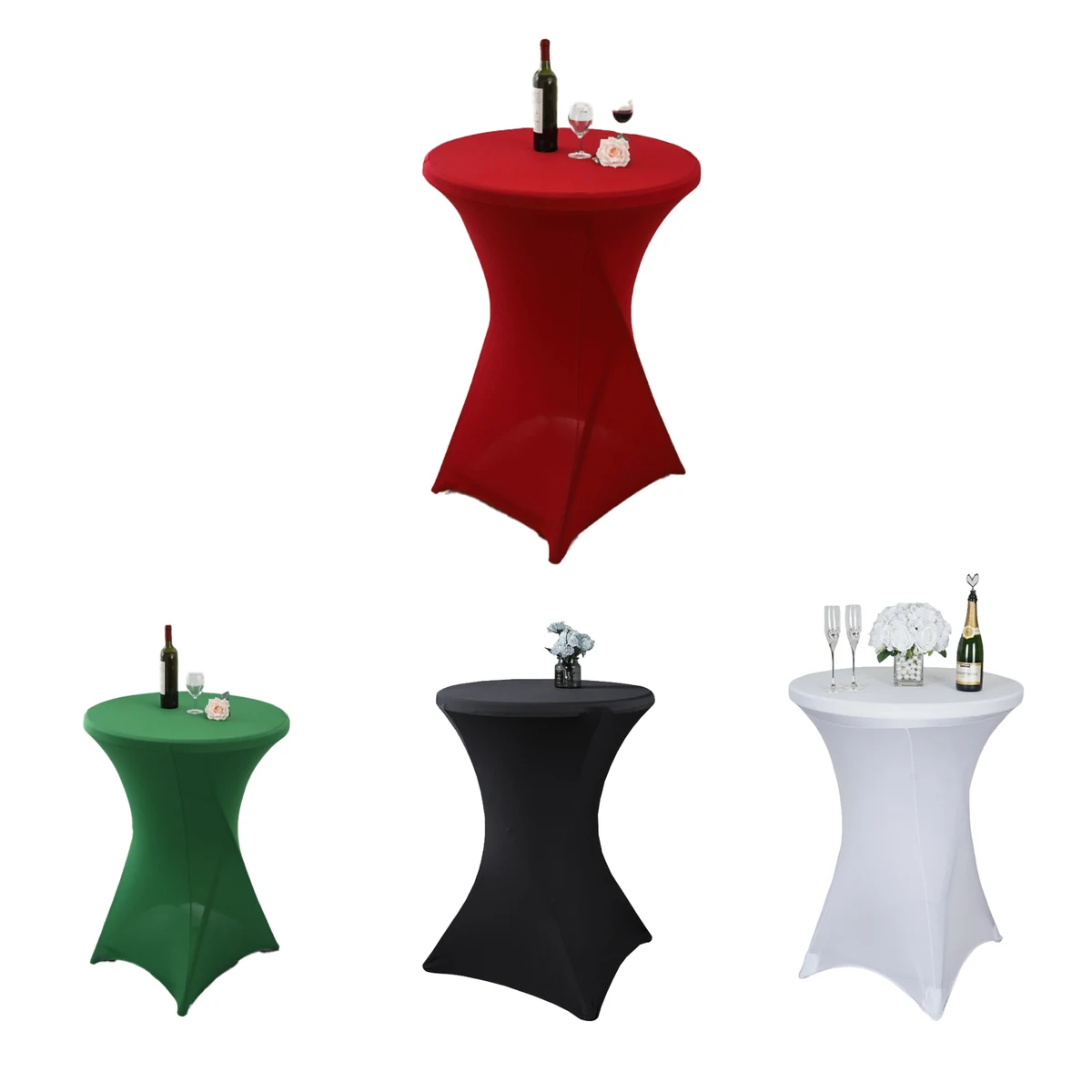 32in Custom Full Color Round Table Cover MOQ 1 1