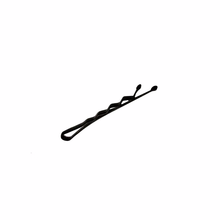 Black Flat Top Bobby Pin