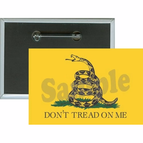 Tea Party, Don't tread on me, Snake Button