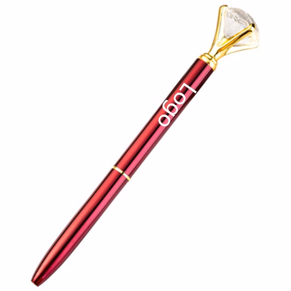 Diamond Pen,Crystal Metal Ballpoint Pen for School/ Office