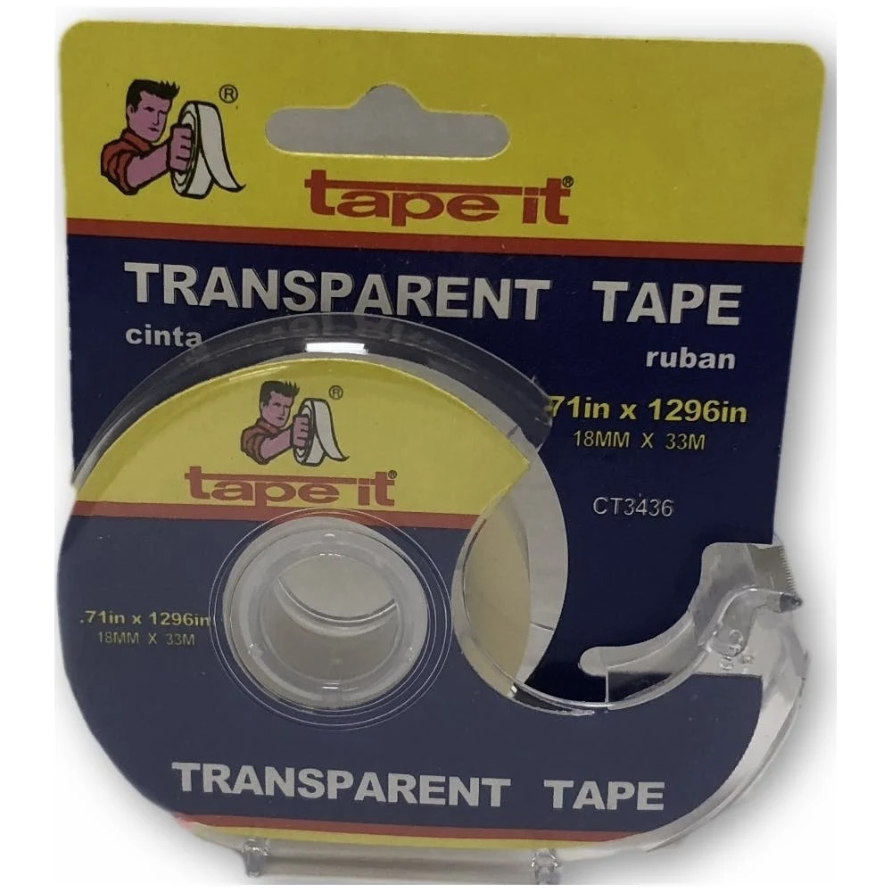Transparent Tape - 0.71" x 108' 1